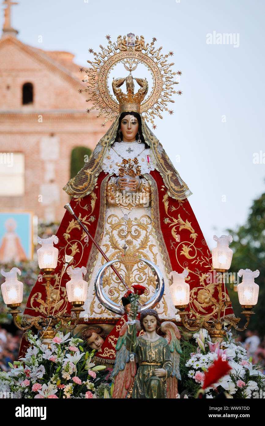 Virgen de los Santos, patrona de Alcalá