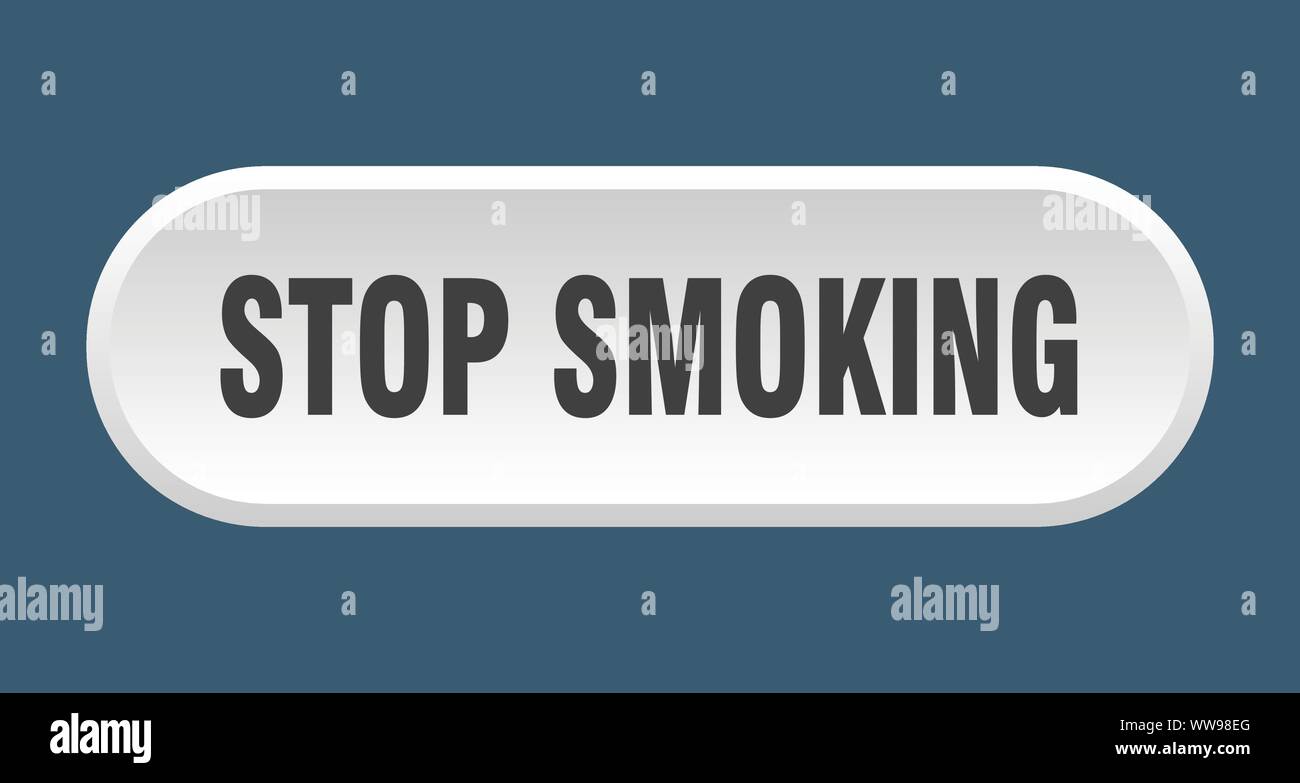 stop smoking button. stop smoking rounded white sign. stop smoking Stock Vector Image &amp; Art - Alamy