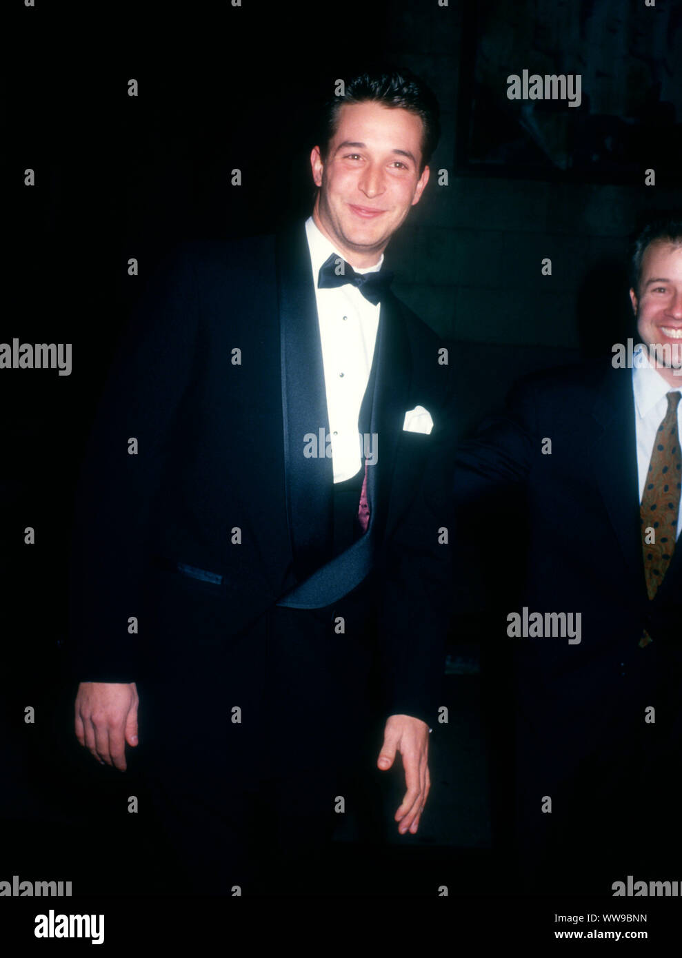 Century City, California, USA 7th December 1994 Actor Noah Wyle attends the Fifth Annual Fire and Ice Ball to Benefit the Revlon/UCLA Women's Cancer Research Program on December 7, 1994 at 20th Century Fox Studios in Century City, California, USA. Photo by Barry King/Alamy Stock Photo Stock Photo