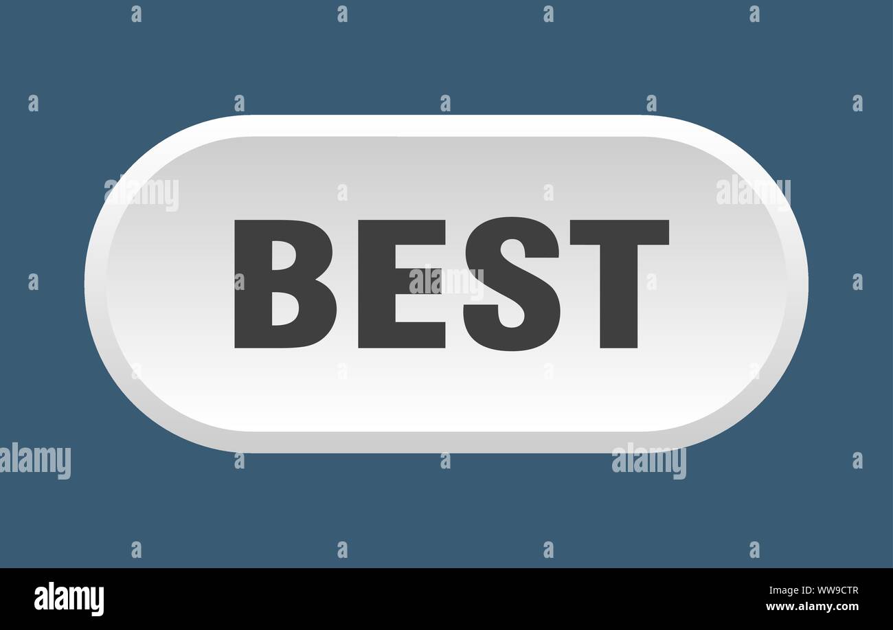 best button. best rounded white sign. best Stock Vector Image & Art - Alamy