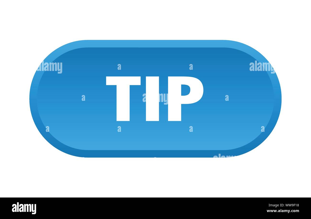 tip button. tip rounded blue sign. tip Stock Vector Image & Art - Alamy
