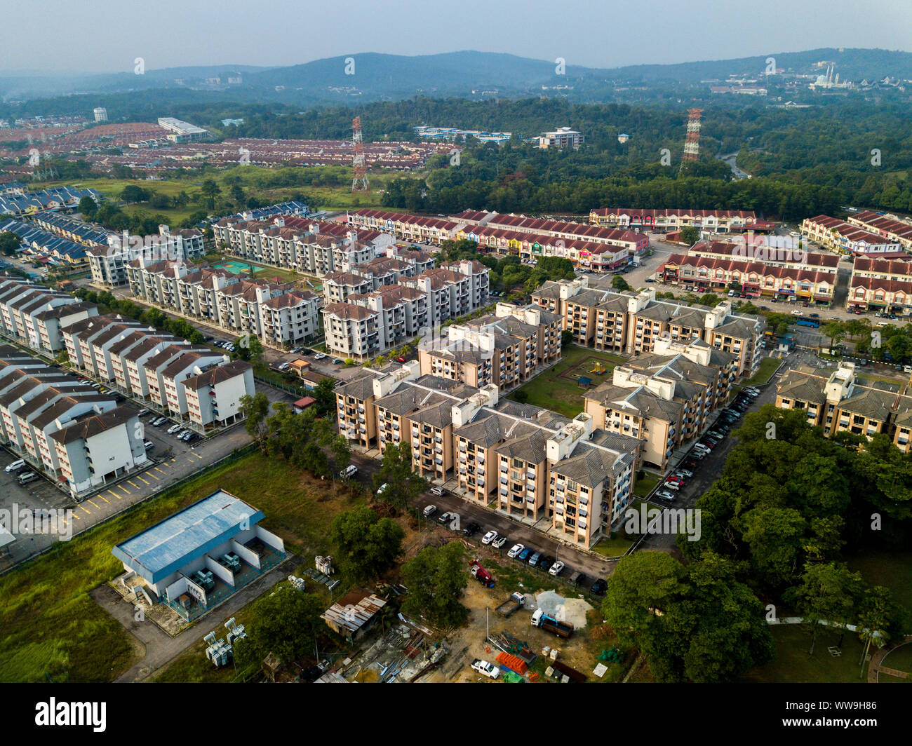 Apartment buildings house rows hires stock photography and images Alamy