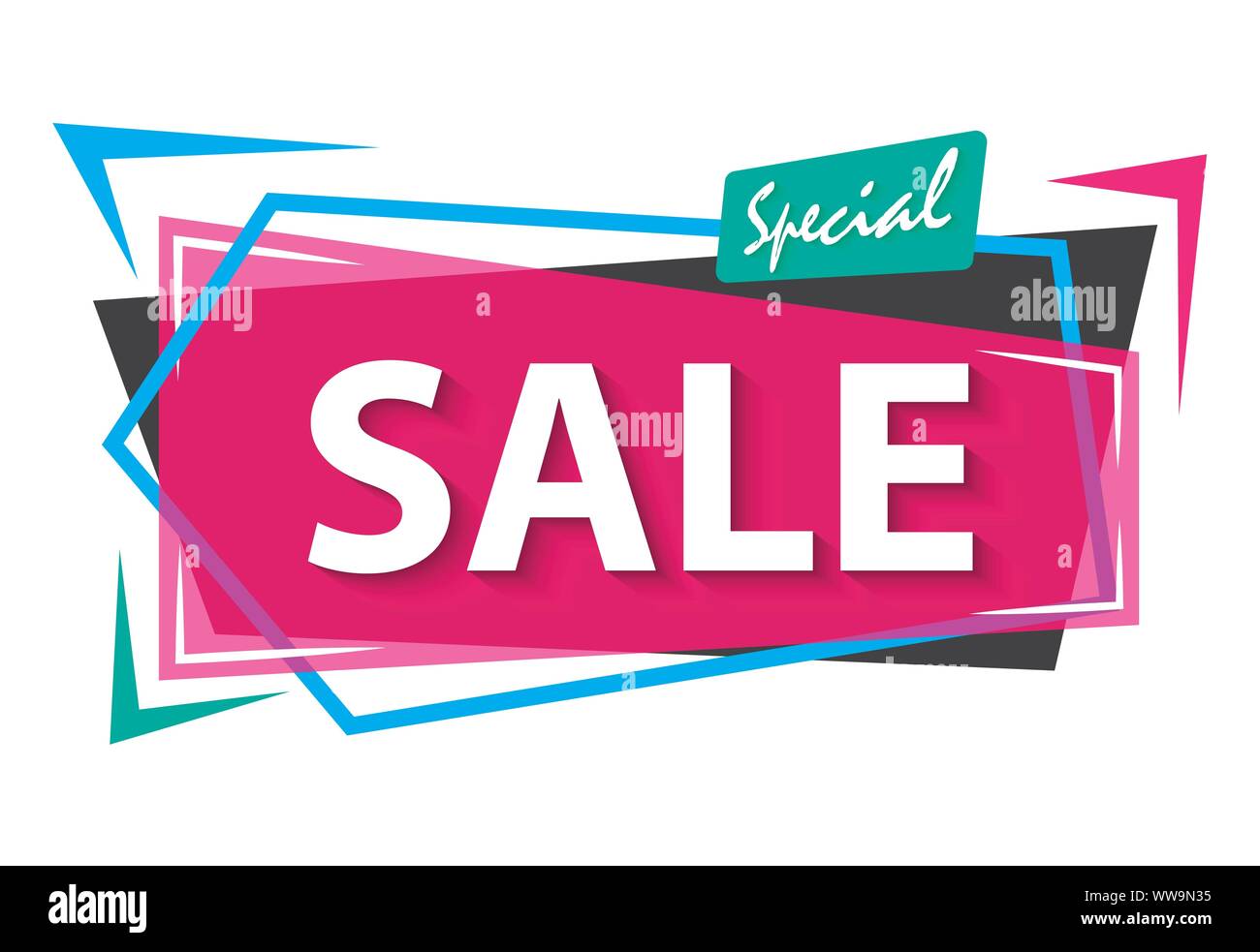 sale banner vector illustration Stock Vector Image & Art - Alamy