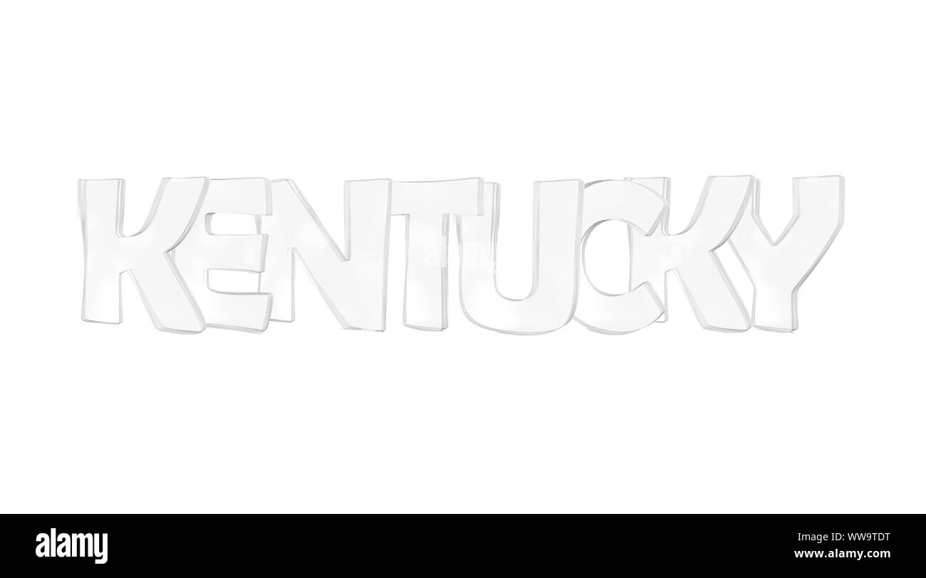 Kentucky outline Black and White Stock Photos & Images - Alamy
