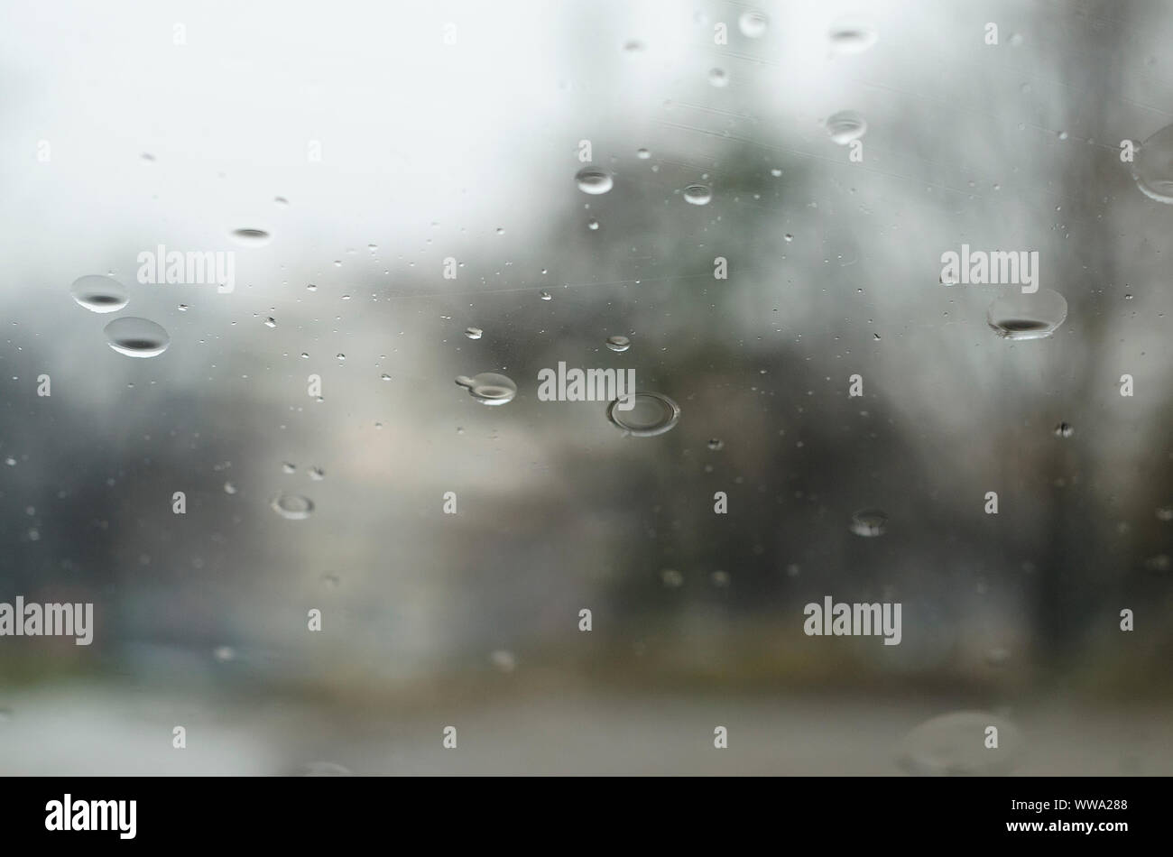 Wet glass window rainy season close up hi-res stock photography and ...