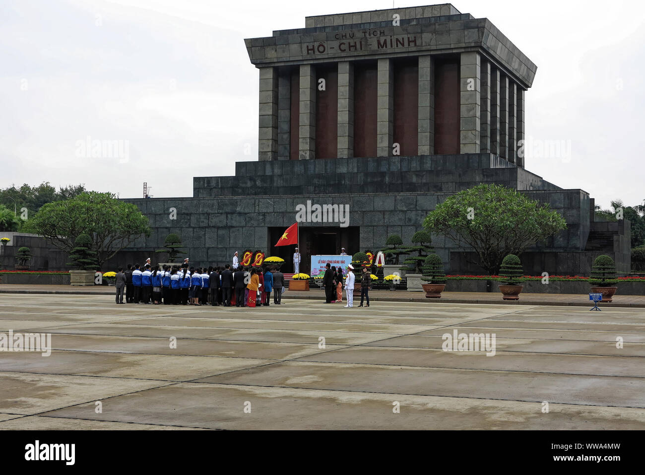 Ho Chi Minh Mausoleum, Hanoi, Vietnam. Stock Photo