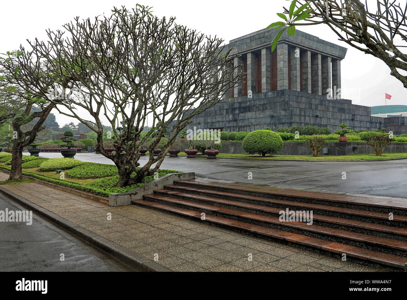 Ho Chi Minh Mausoleum, Hanoi, Vietnam. Stock Photo