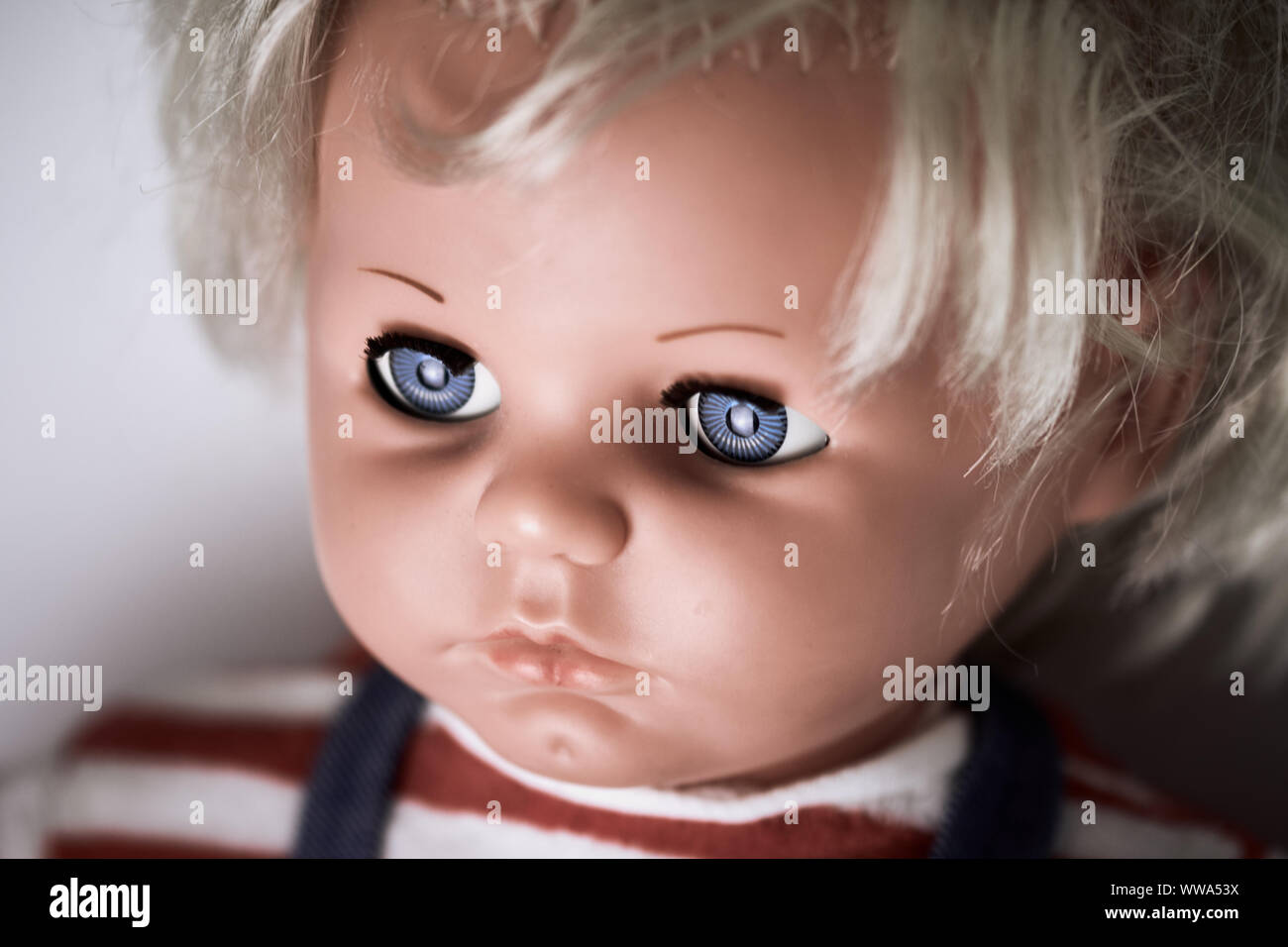 Doll eyes stock image. Image of porcelain, vision, plastic - 12283677