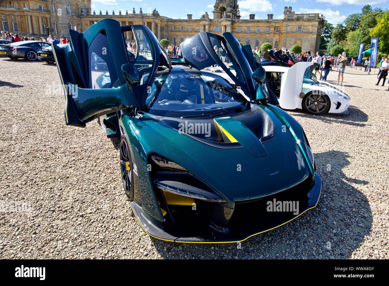 McLaren Ayrton Senna limited-production sports car on show at the