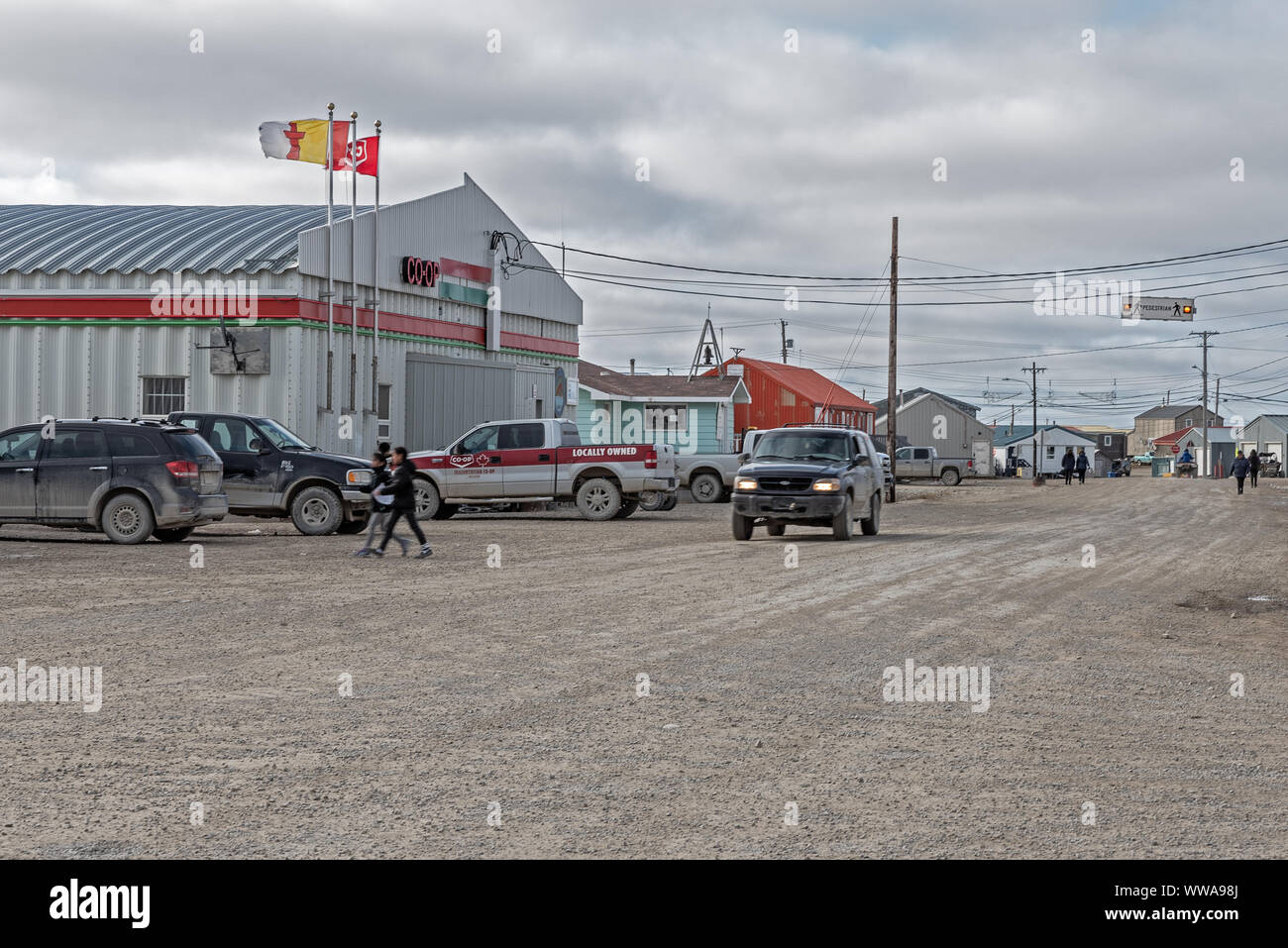 Cambridge Bay, Nunavut, Canada September 03, 2019 the main business