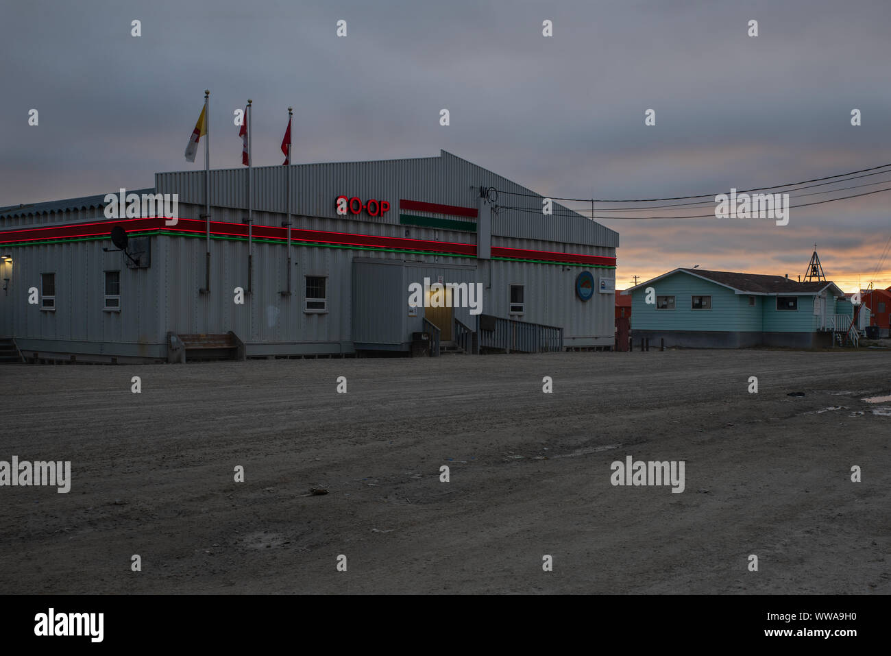 Cambridge Bay, Nunavut, Canada September 04, 2019 the main business