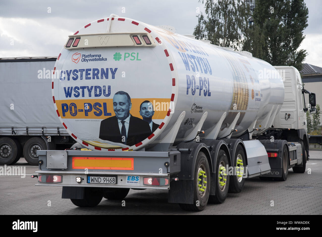 Tankers of shame PO-PSL in Gdansk, Poland. September 12th 2019 © Wojciech Strozyk / Alamy Stock Photo Stock Photo