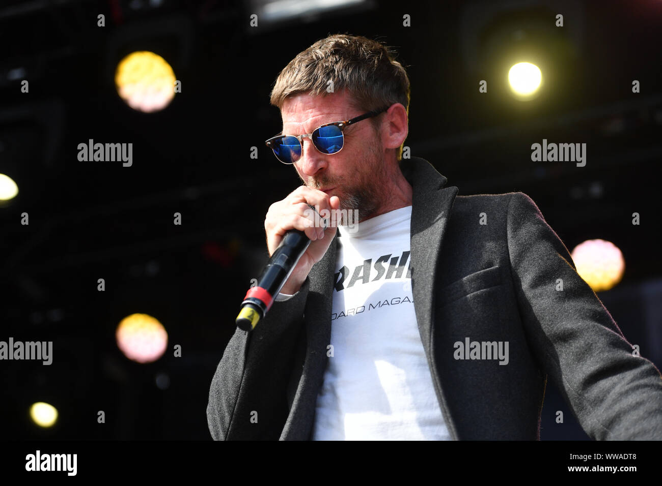 Paul Anderson during the Peaky Blinders Festival in Birmingham. Stock Photo