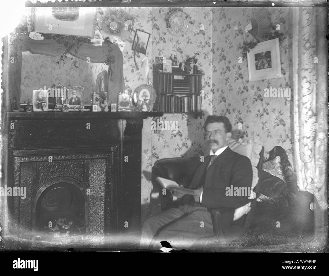 Victorian Fireplace Interior Stock Photos Victorian Fireplace