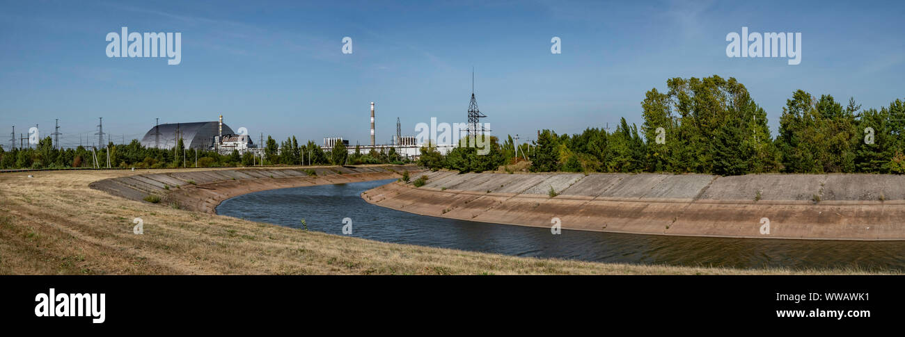 Chernobyl Nuclear Power Plant Stock Photo