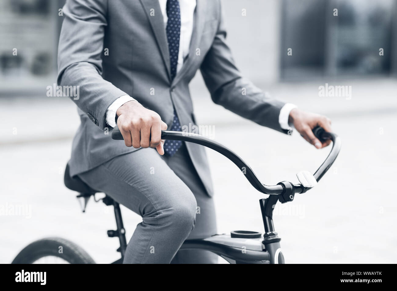 hands on bike