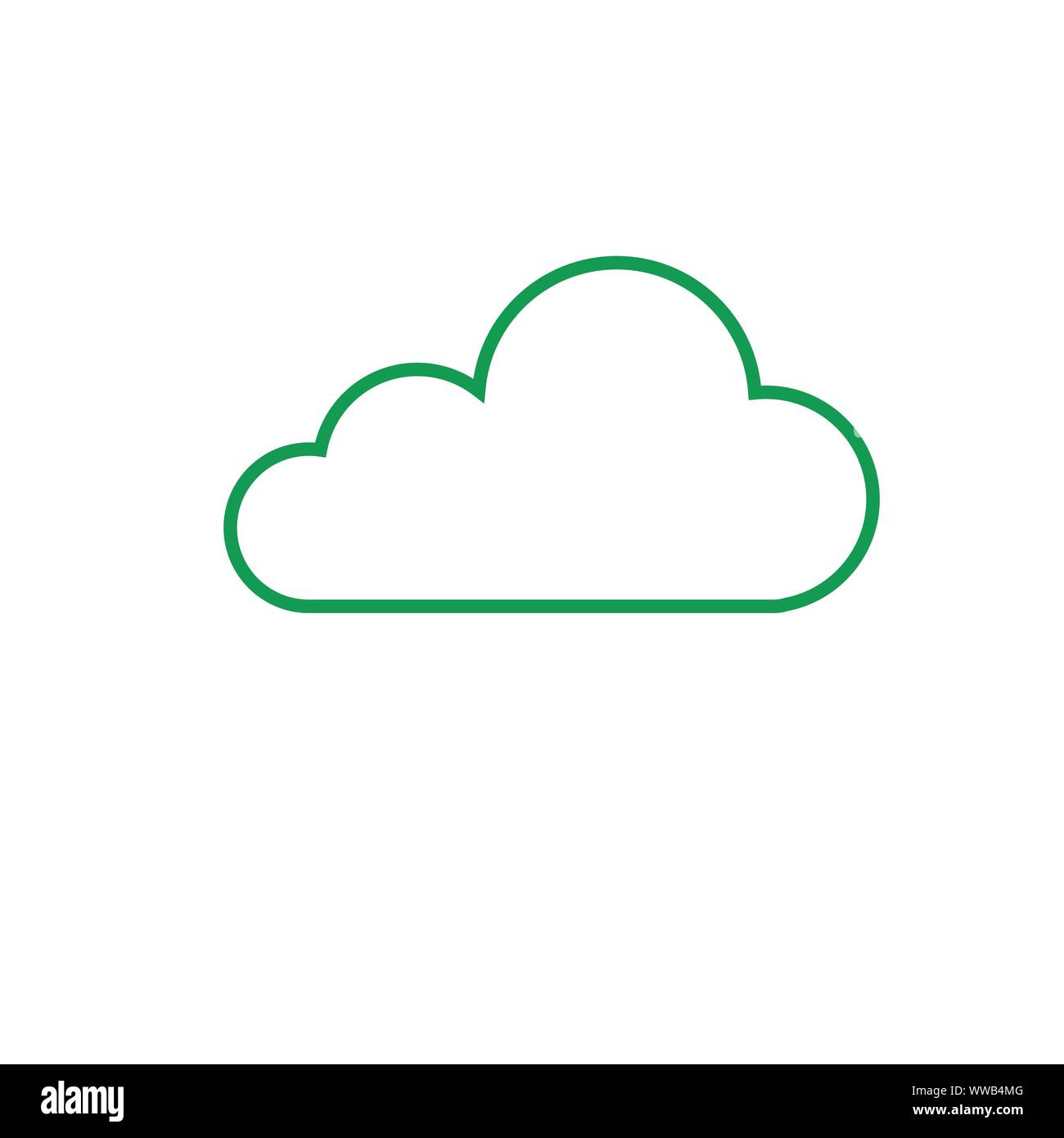 Cloud System Success Plan Stock Vector