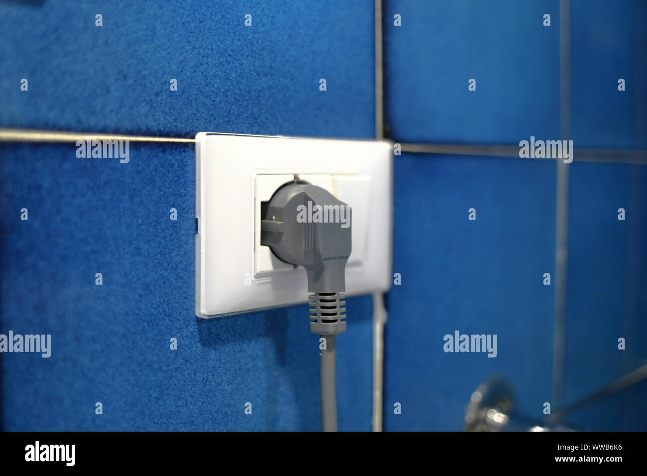 Lighting switches and sockets with European standard Stock Photo Alamy