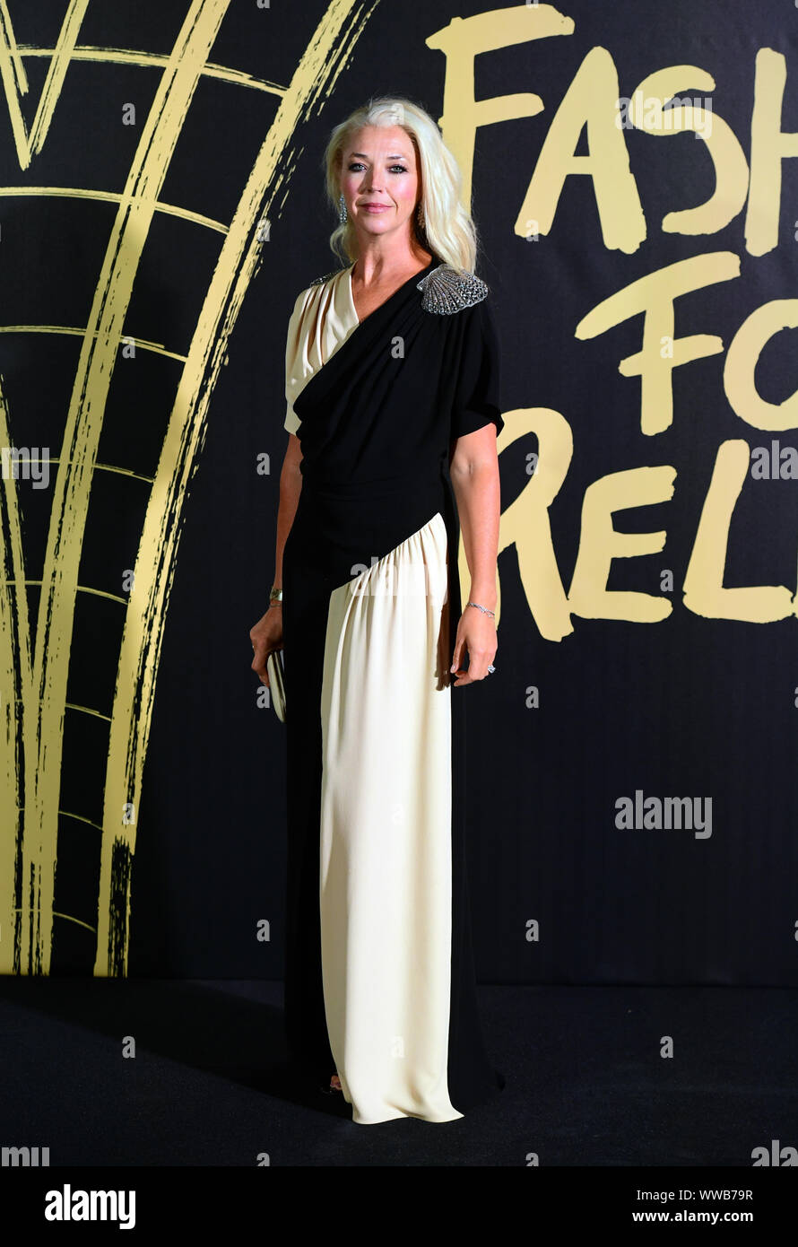 Tamara Beckwith arriving on the red carpet for Naomi Campbell&rsquo;s Fashion