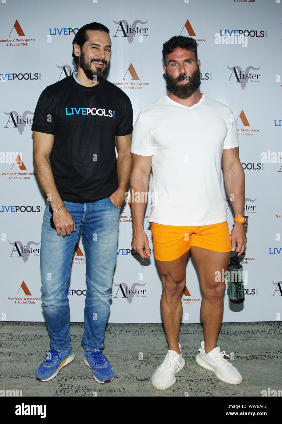 Mumbai India September 13 Actor Dino Morea And International Personality Dan Bilzerian During A Visit To India To Announce His Association With Stock Photo Alamy