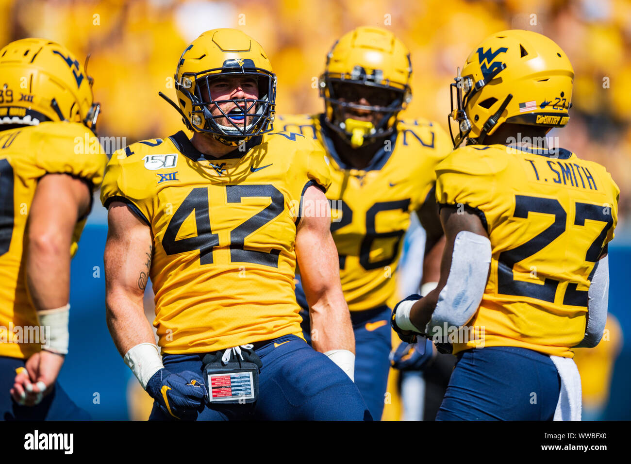 تنسيق السفرة West Virginia Mountaineers tight end Logan Thimons (42) during the ... تنسيق السفرة تنسيق السفرة West Virginia Mountaineers tight end Logan Thimons (42) during the ... تنسيق السفرة
