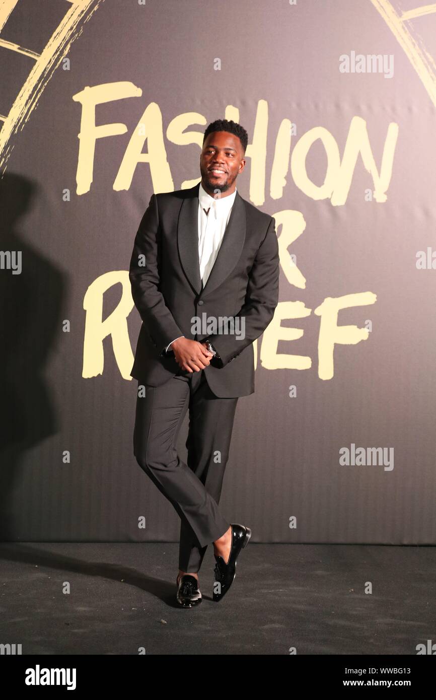 London, UK, 14th Sep 2019, Mo Gilligan at Naomi Campbell’s Fashion for Relief. Credit: Uwe Deffner / Alamy Live News Stock Photo