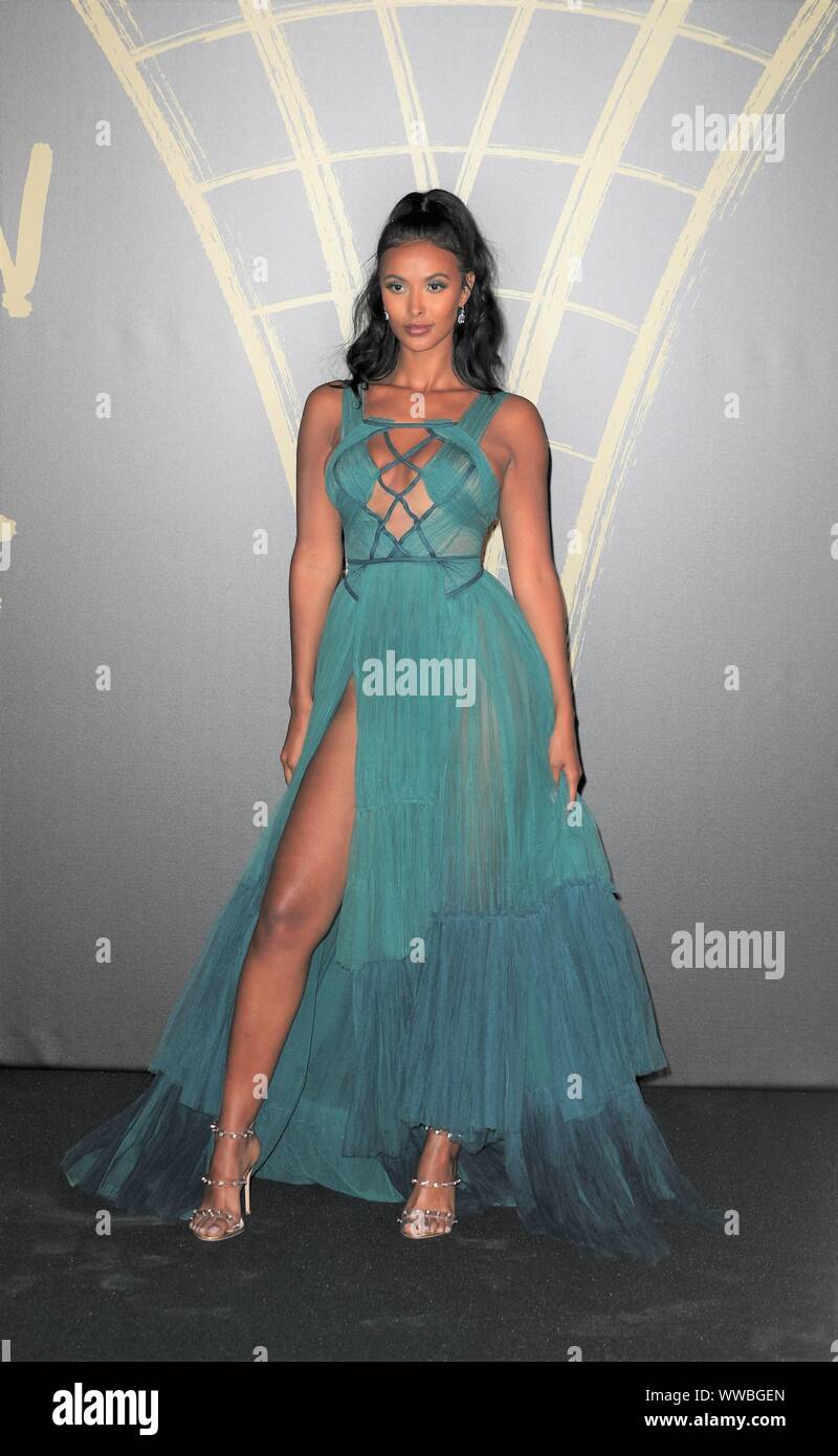 London, UK, 14th Sep 2019, Maya Jama at Naomi Campbell’s Fashion for Relief. Credit: Uwe Deffner / Alamy Live News Stock Photo