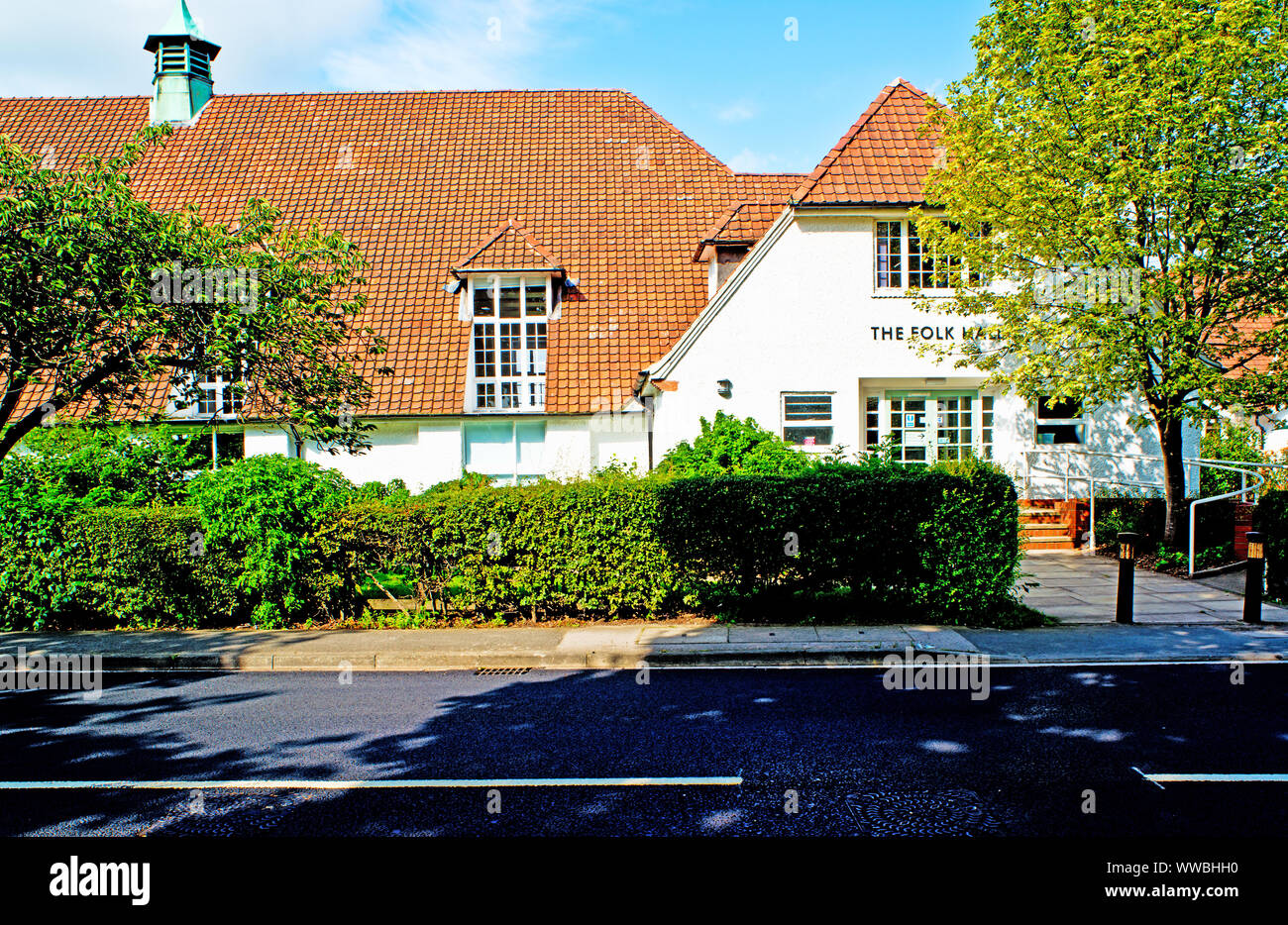 The Folk Hall, New Earswick, York, England Stock Photo