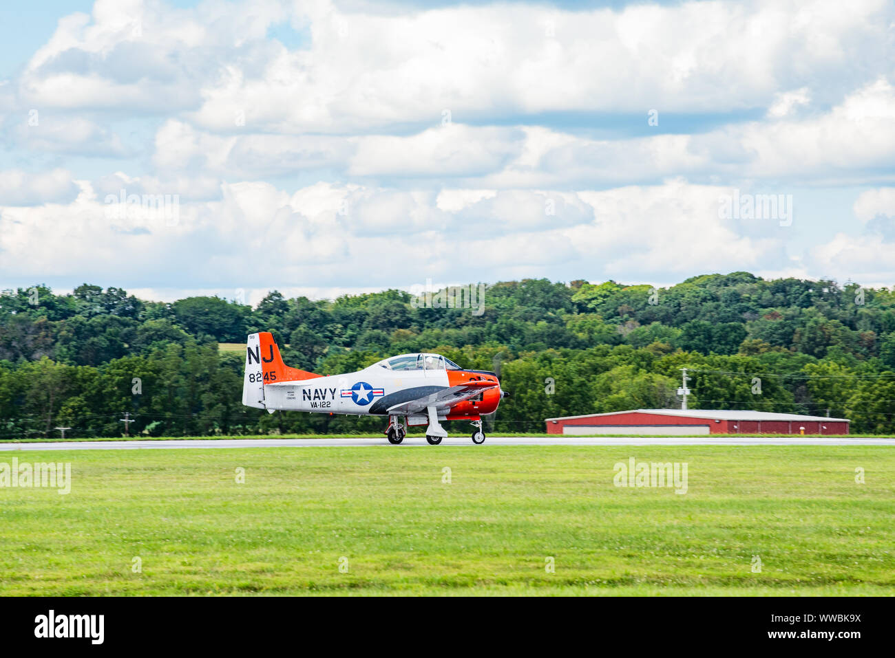 Lancaster, PA airport aviation community days open house Stock Photo