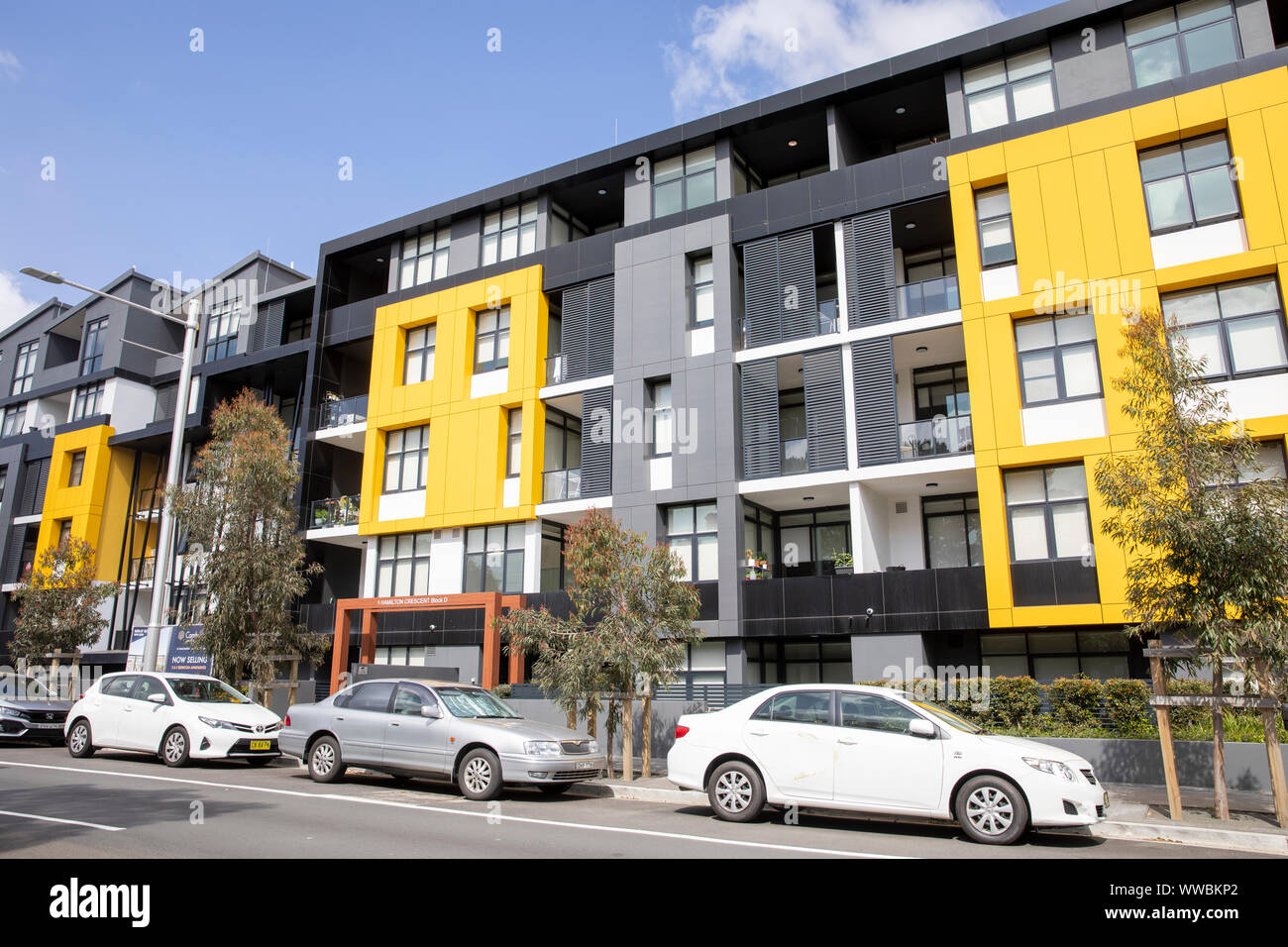 Sydney Modern apartment living in unit blocks in Ryde, North Sydney,Australia Stock Photo Alamy
