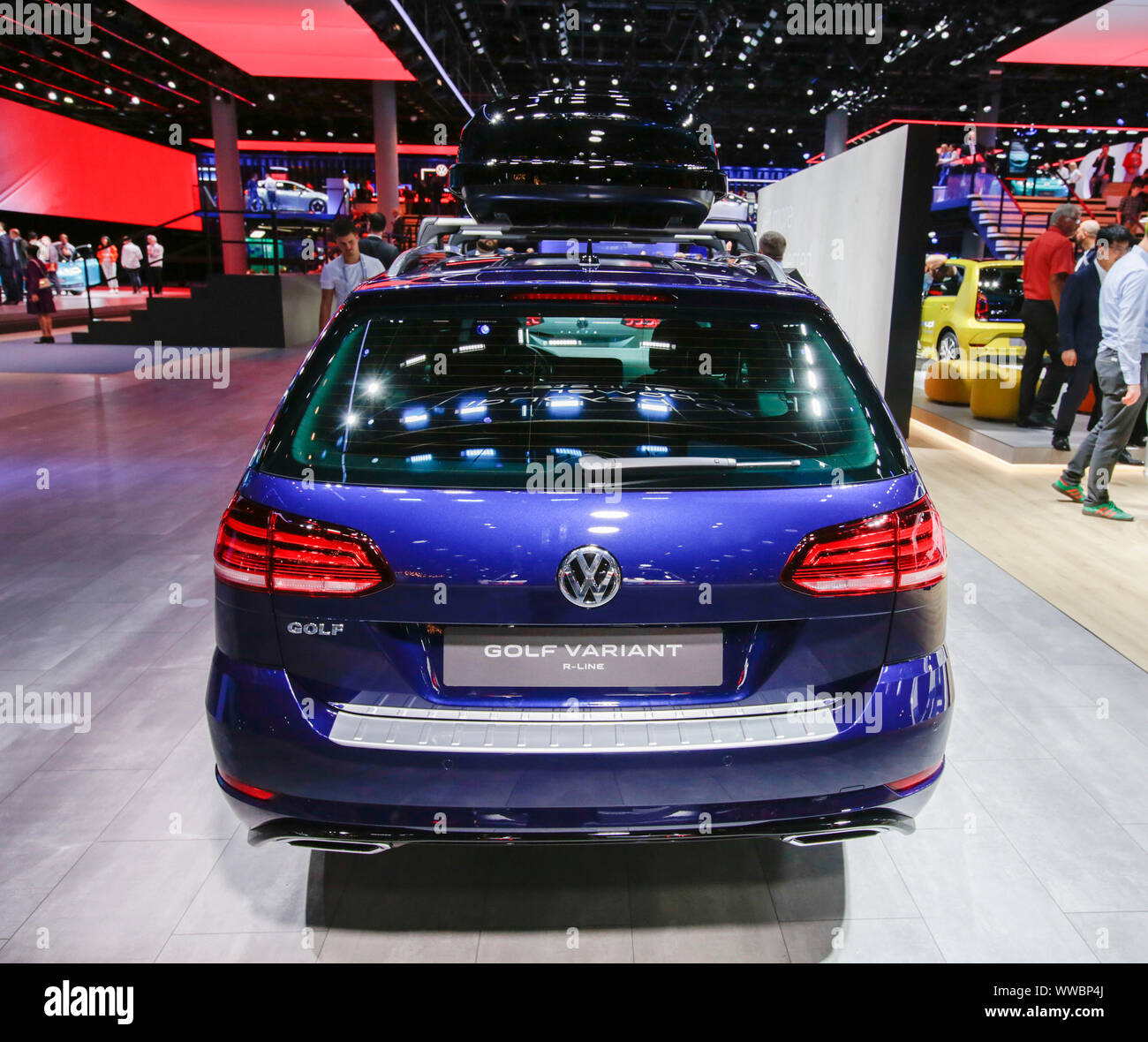 Vw golf variant highline r line hi-res stock photography and images - Alamy