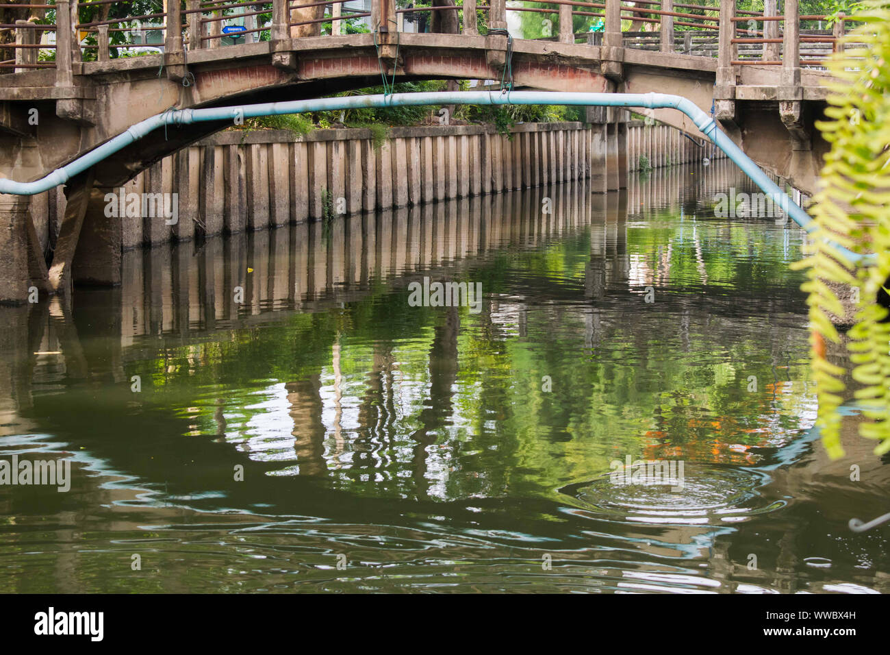 Small bridge across creek in hi-res stock photography and images - Alamy
