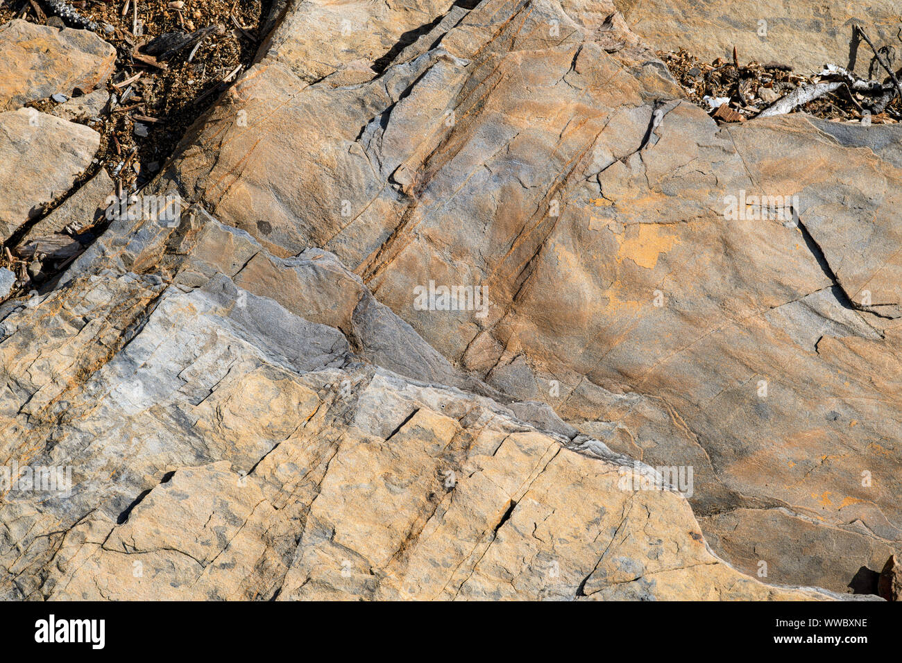 Macro rock detail with layers Stock Photo - Alamy