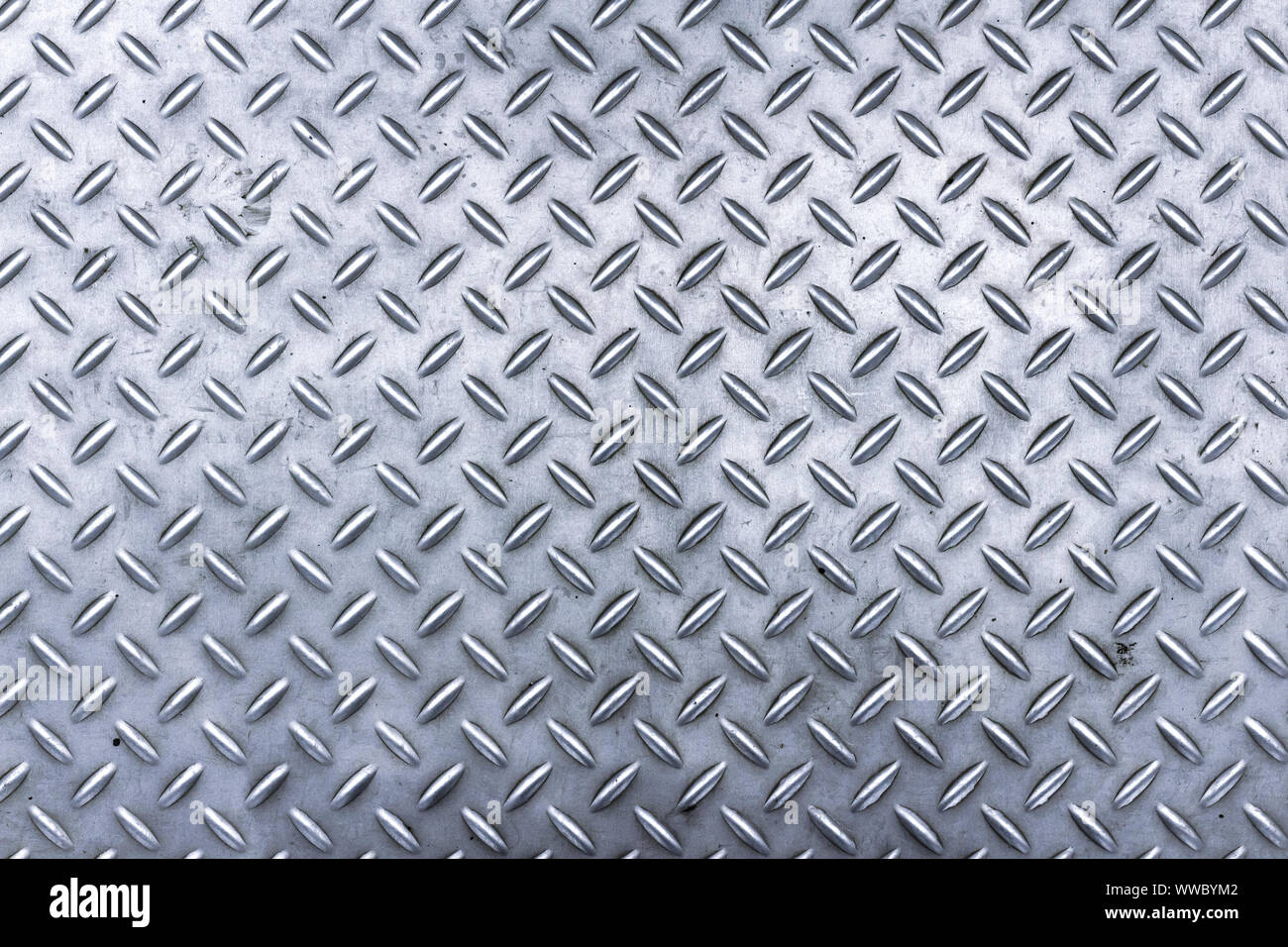 Metal floor plate pattern Stock Photo