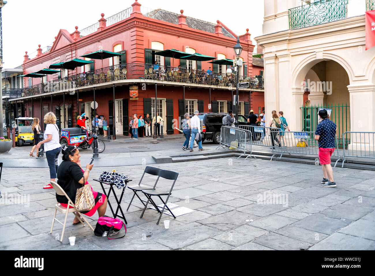 Fortune teller in french quarter hires stock photography and images