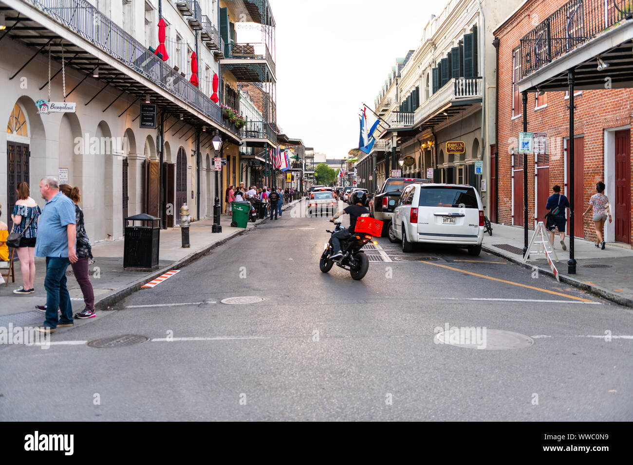 New orleans streetscape hi-res stock photography and images - Alamy