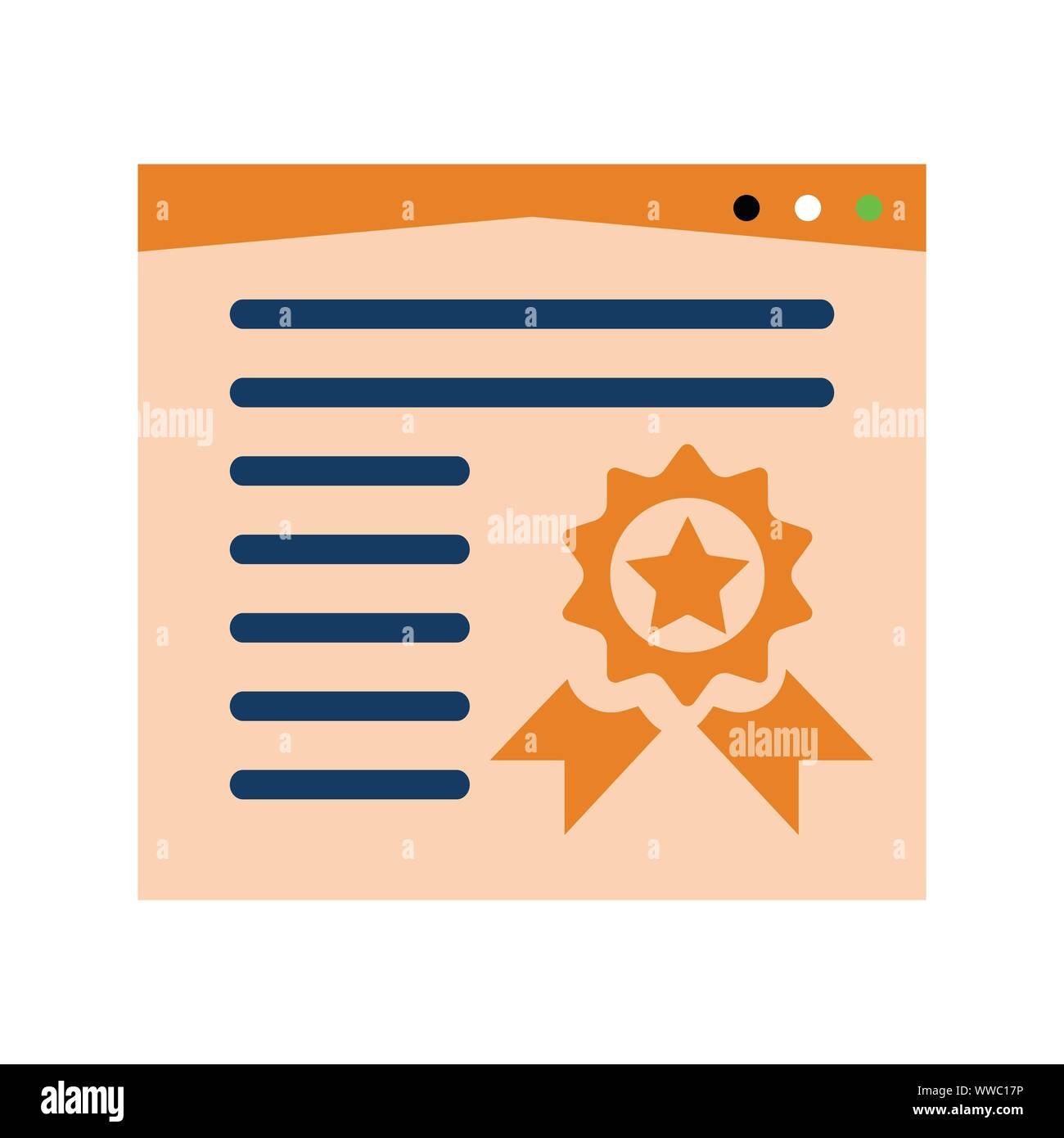 Glass quality inspection Stock Vector Images - Alamy