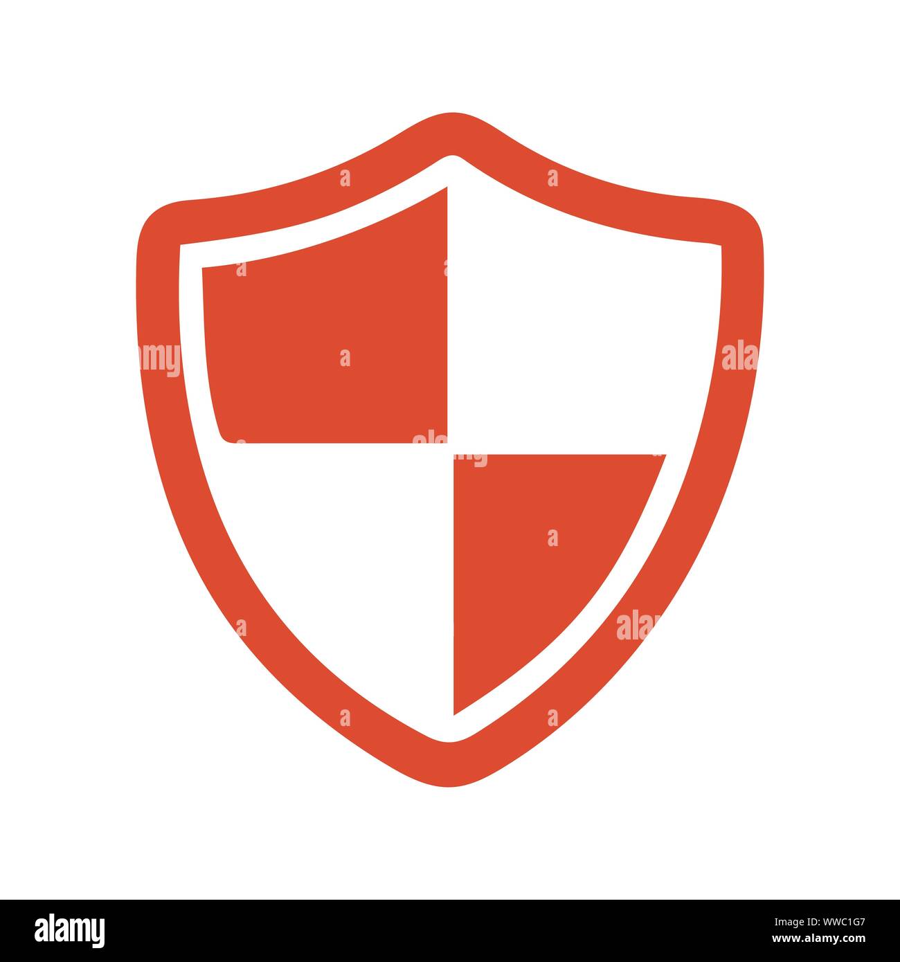Beautiful design and fully editable Security Shield Icon, Employment ...