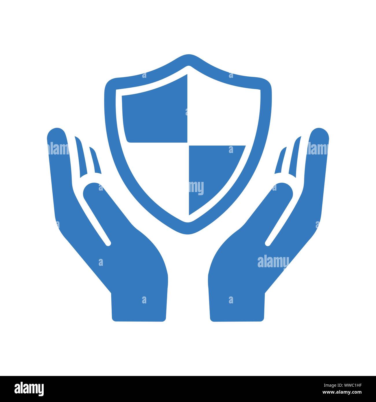 Beautiful design and fully editable Security Shield Icon, Employment ...