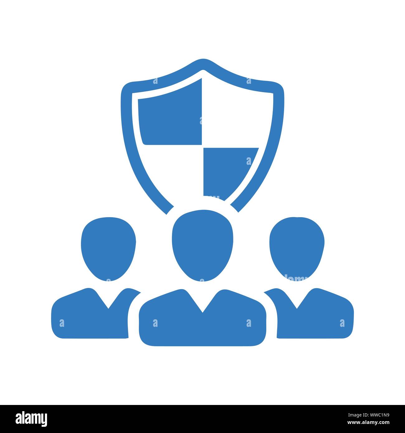 Beautiful design and fully editable Security Shield Icon, Employment ...