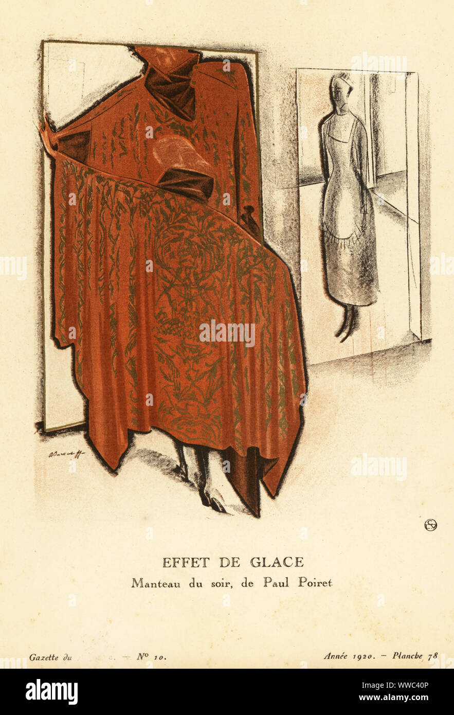 4-1921 Fashion Pochoir Bon Ton by Marty Hop La Robe pour danser de Doeuillet 