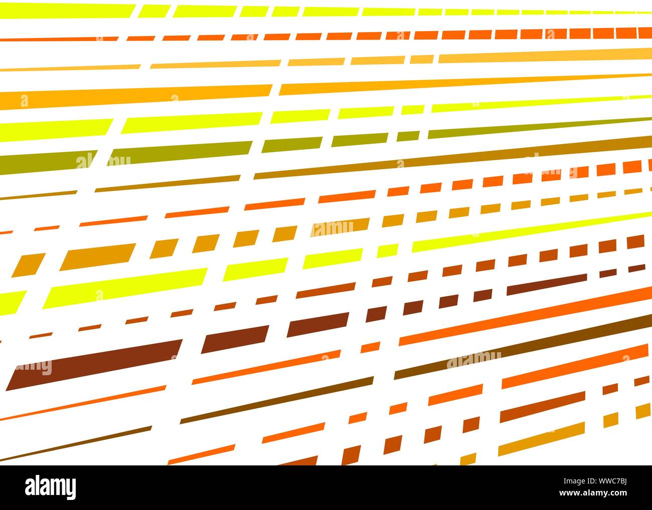 Grid, mesh with intermittent, dashed lines. Intersecting dynamic stripes. Irregular grating, lattice texture. Interlocking, criss-cross abstract geome Stock Vector