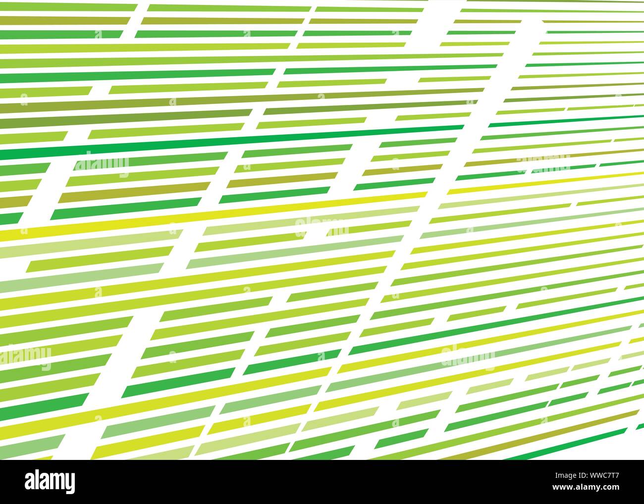 Grid, mesh with intermittent, dashed lines. Intersecting dynamic stripes. Irregular grating, lattice texture. Interlocking, criss-cross abstract geome Stock Vector