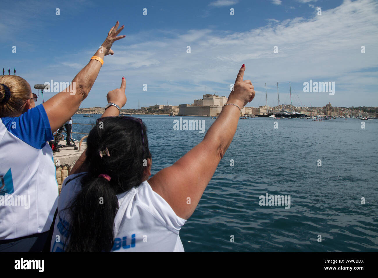 Regatta Grand Harbour Malta Stock Photo Alamy