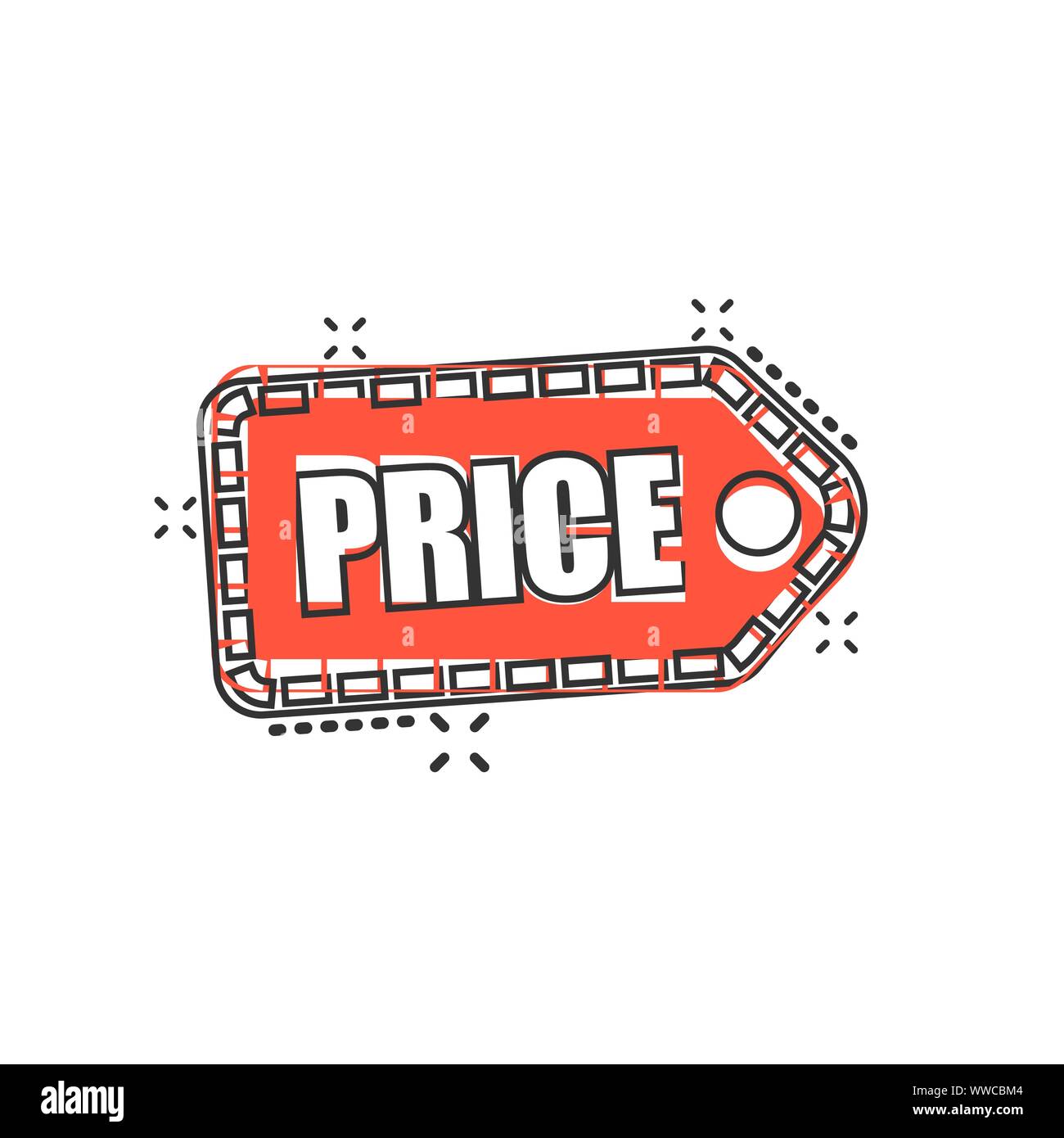 Cartoon with price hires stock photography and images Alamy