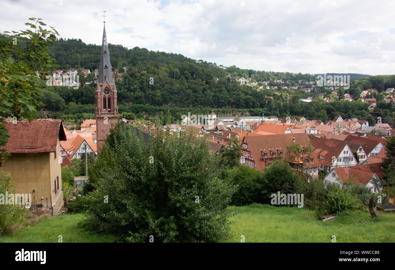 The Black Forest ist one of the most beautiful natures in germany Stock Photo