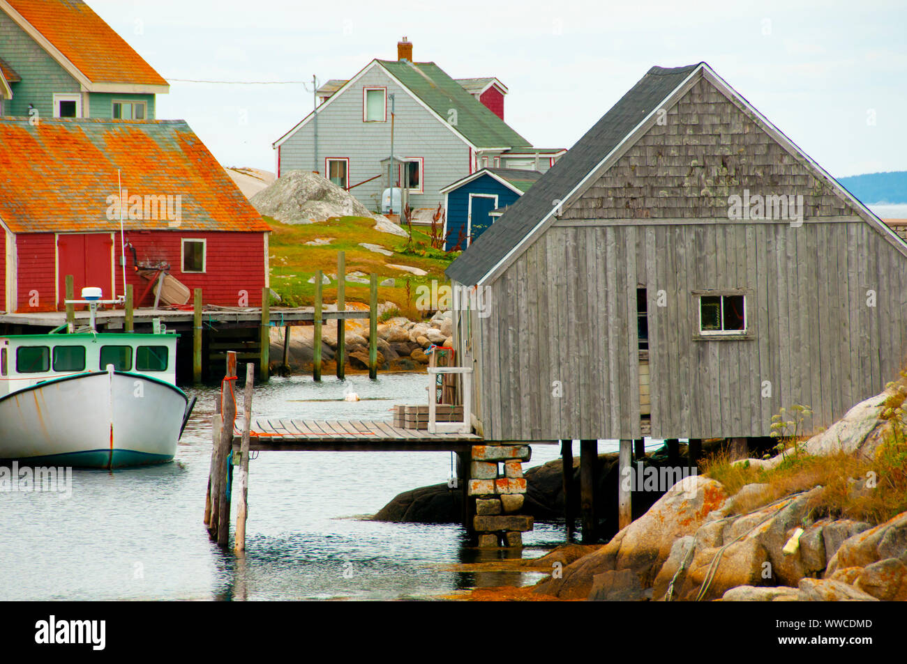 Peggys Cove - Nova Scotia - Canada Stock Photo