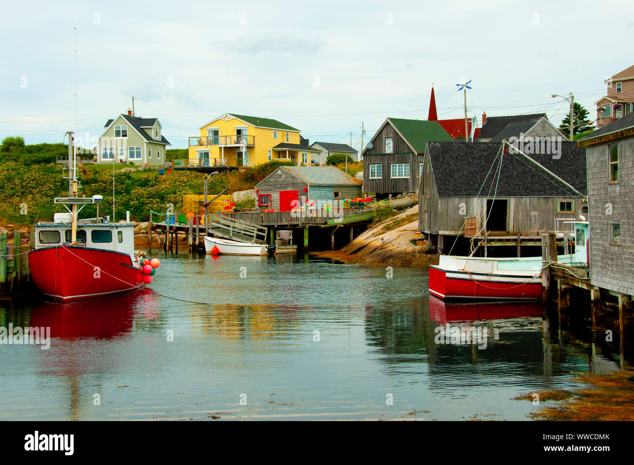 Peggys Cove Nova Scotia Canada Stock Photo Alamy