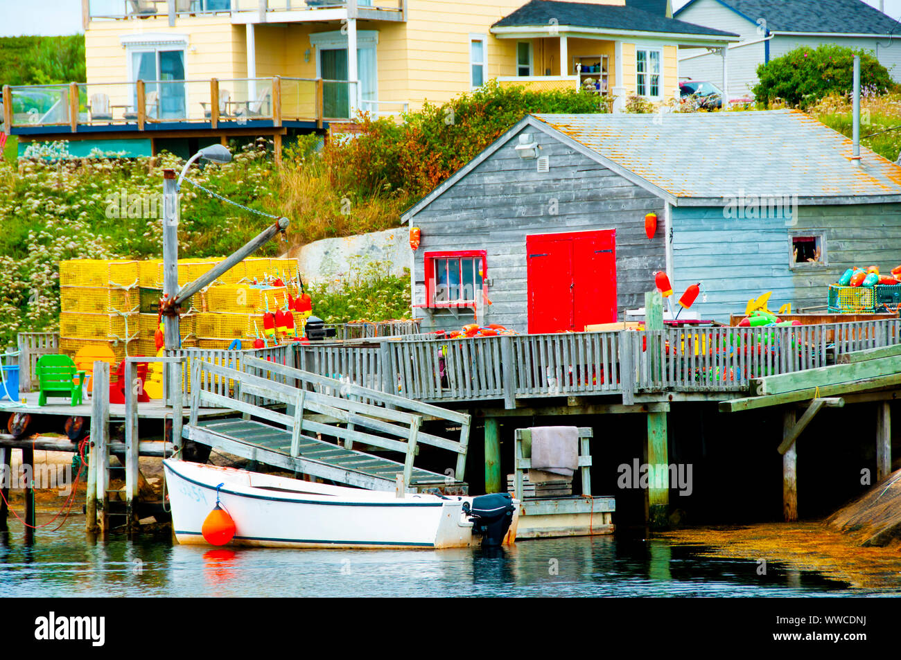 Peggys Cove Nova Scotia Canada Stock Photo Alamy