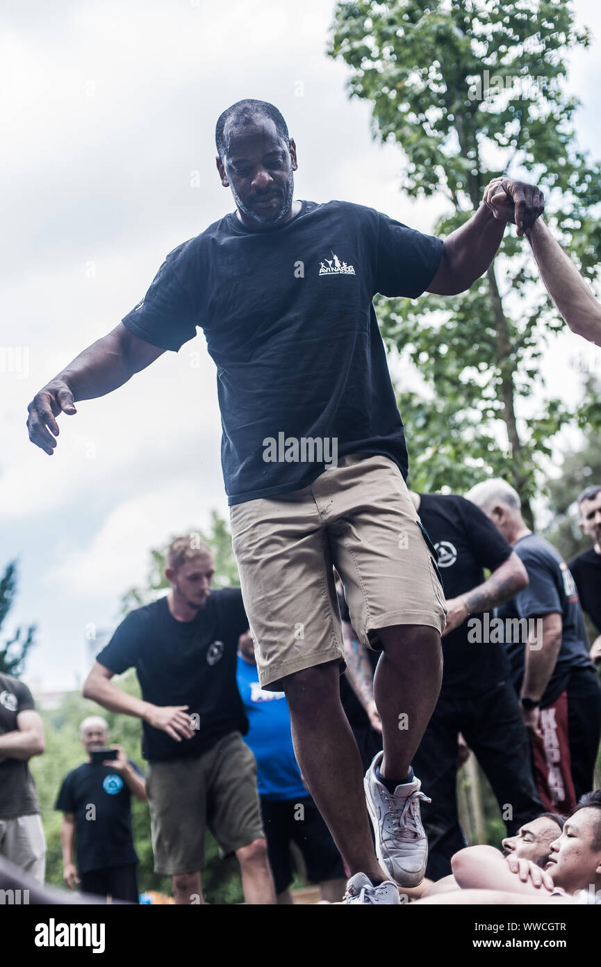 ISTANBUL, TURKEY Maj 30 Jun 02. 2019. Large group of international